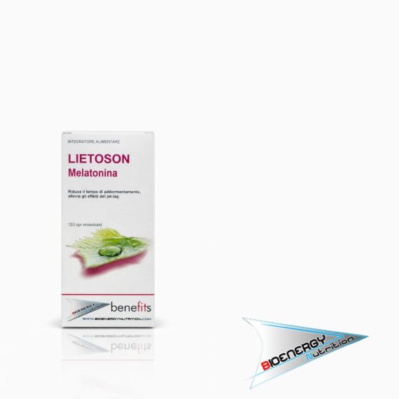 Benefits - Fitness Experience-LIETOSON MELATONINA (Conf. 120 cpr)     